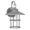 Quoizel Lombard Outdoor Wall 1 Light Antique Brushed Alu LOM8411ABA - alternate 1